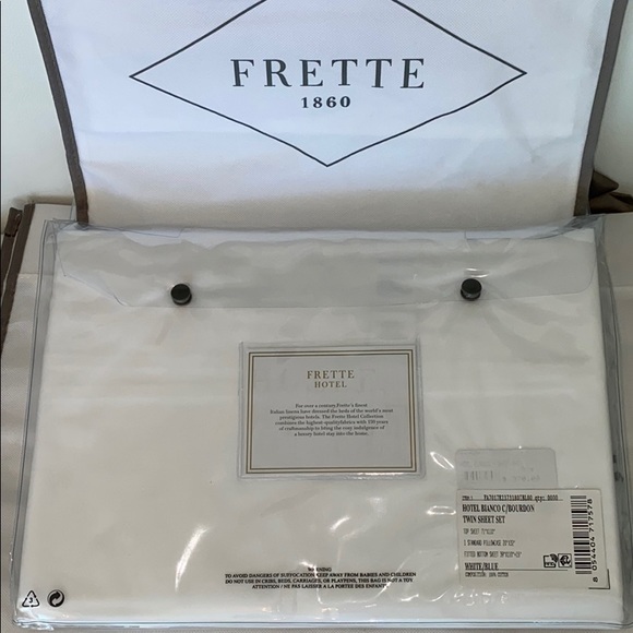 Frette Twin Bed-set. - Picture 3 of 5